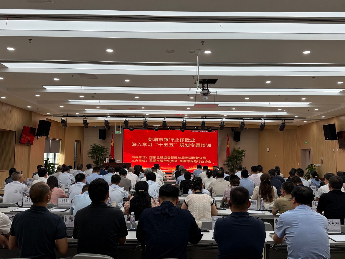 芜湖市银行业保险业联合举办“深入学习‘十五五'规划”专题培训